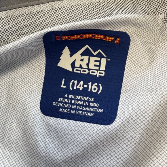 Youth REI Rain Jacket - Size L - Picture 2 of 4